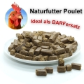 Naturfutter für Hunde "Poulet", kaltgepresst - glutenfrei!