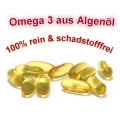 Omega 3 hochdosierte EPA + DHA aus Algen - schadstoffrei !